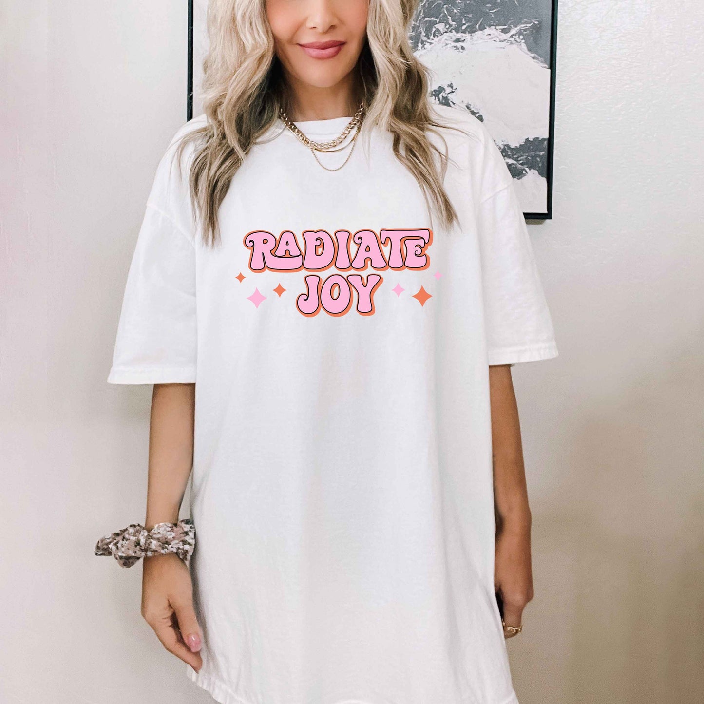 Radiate Joy | Garment Dyed Tee