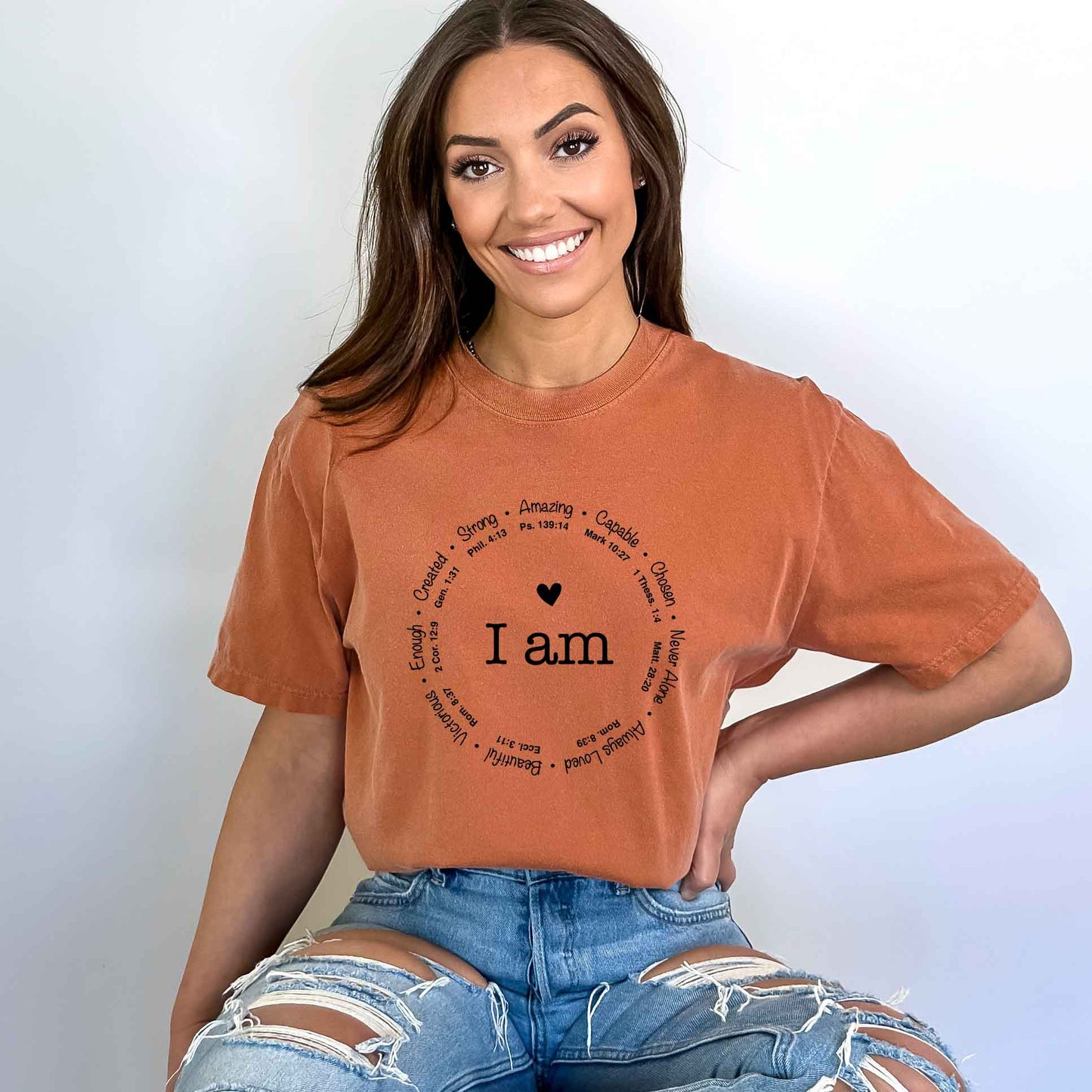 I Am Circle | Garment Dyed Tee