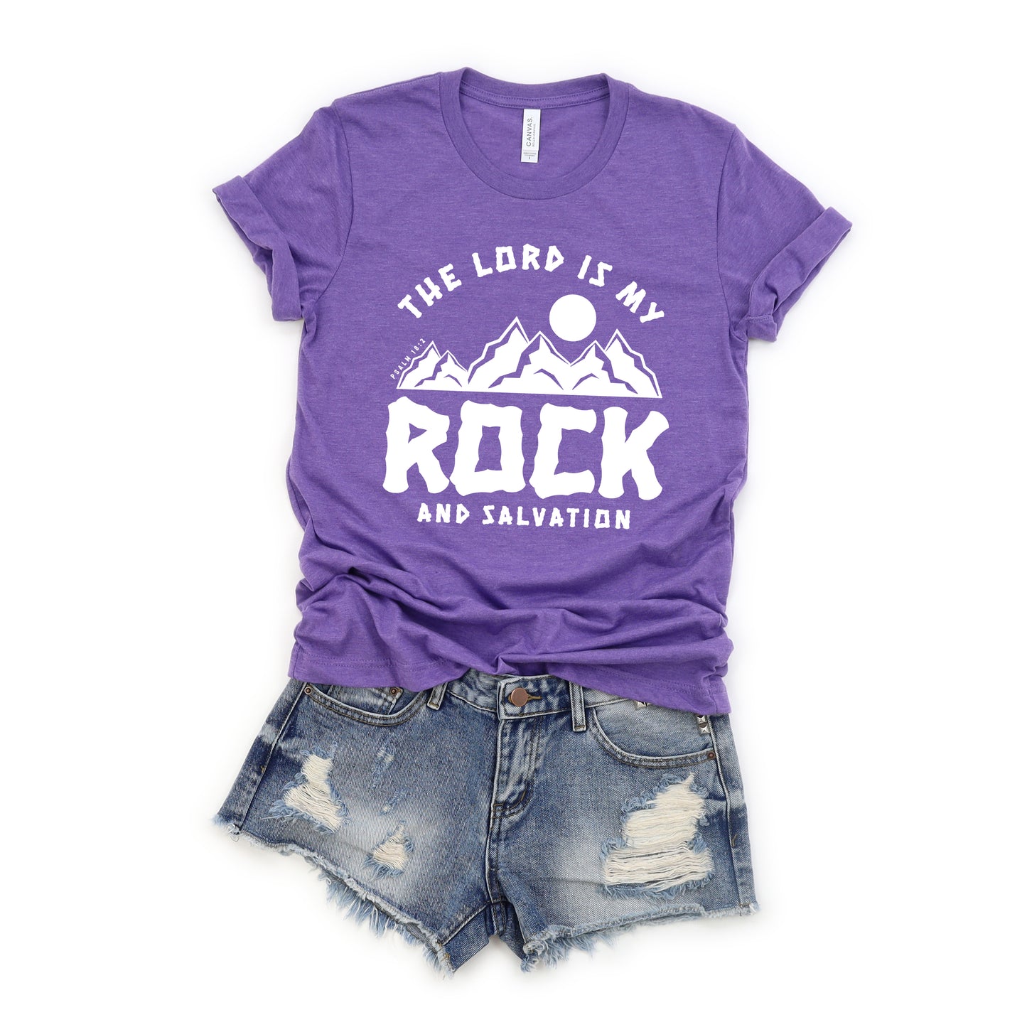 The Lord Is My Rock | Short Sleeve Crew Neck