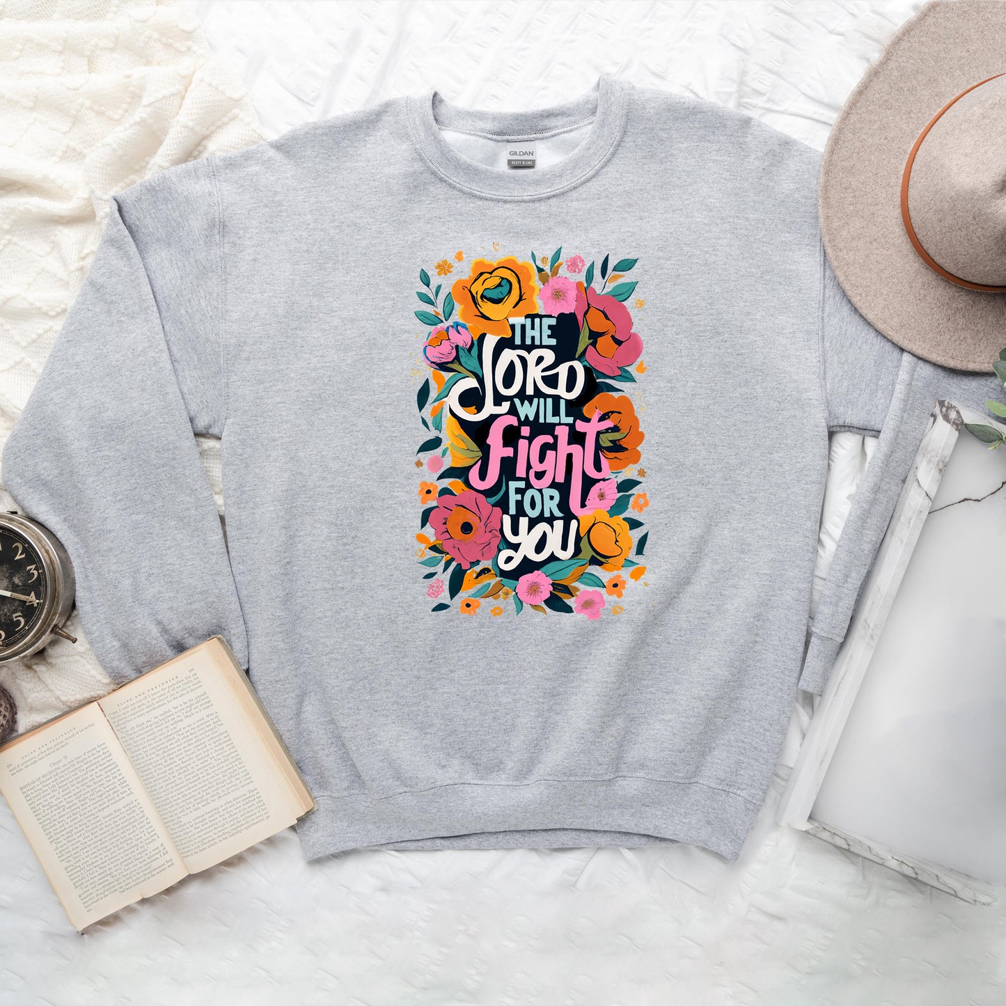 The Lord Will Fight For You| Graphic Sweatshirt
