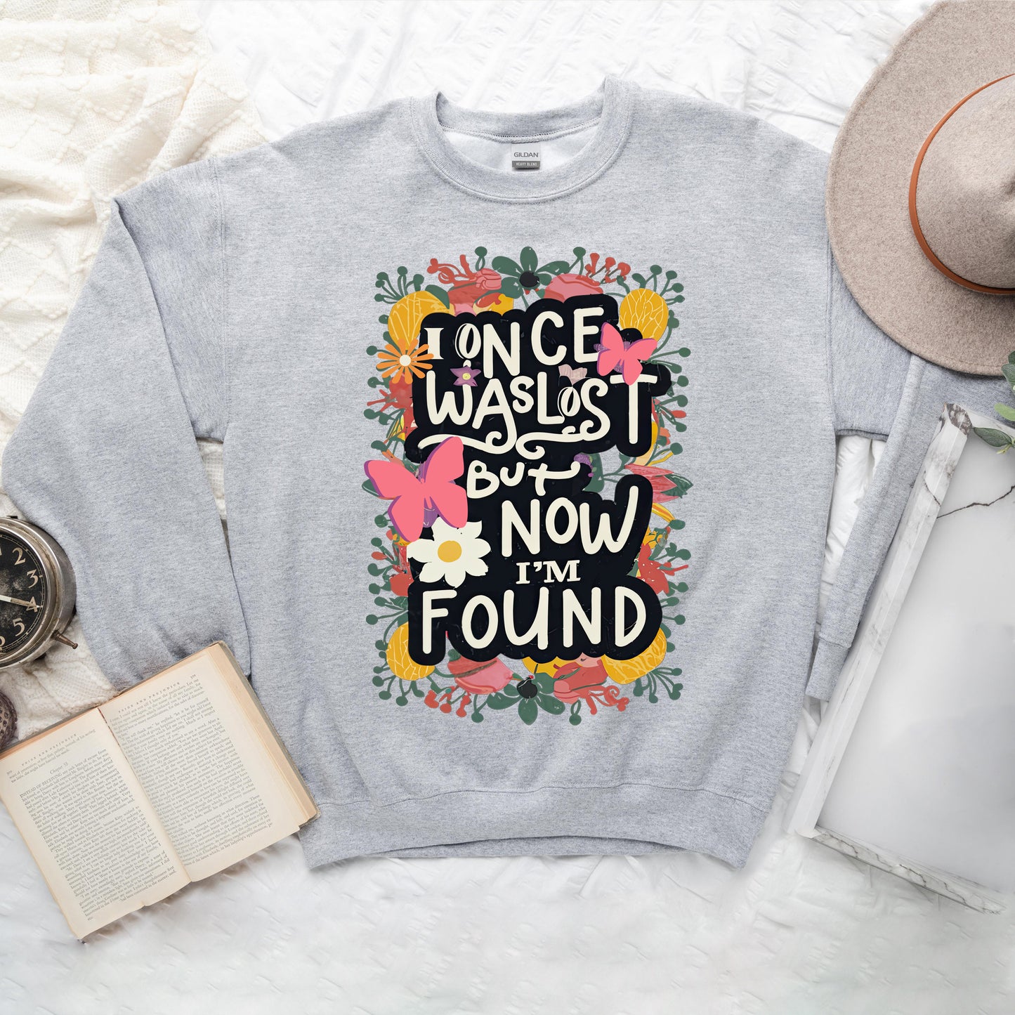 I Once Was Lost | Graphic Sweatshirt