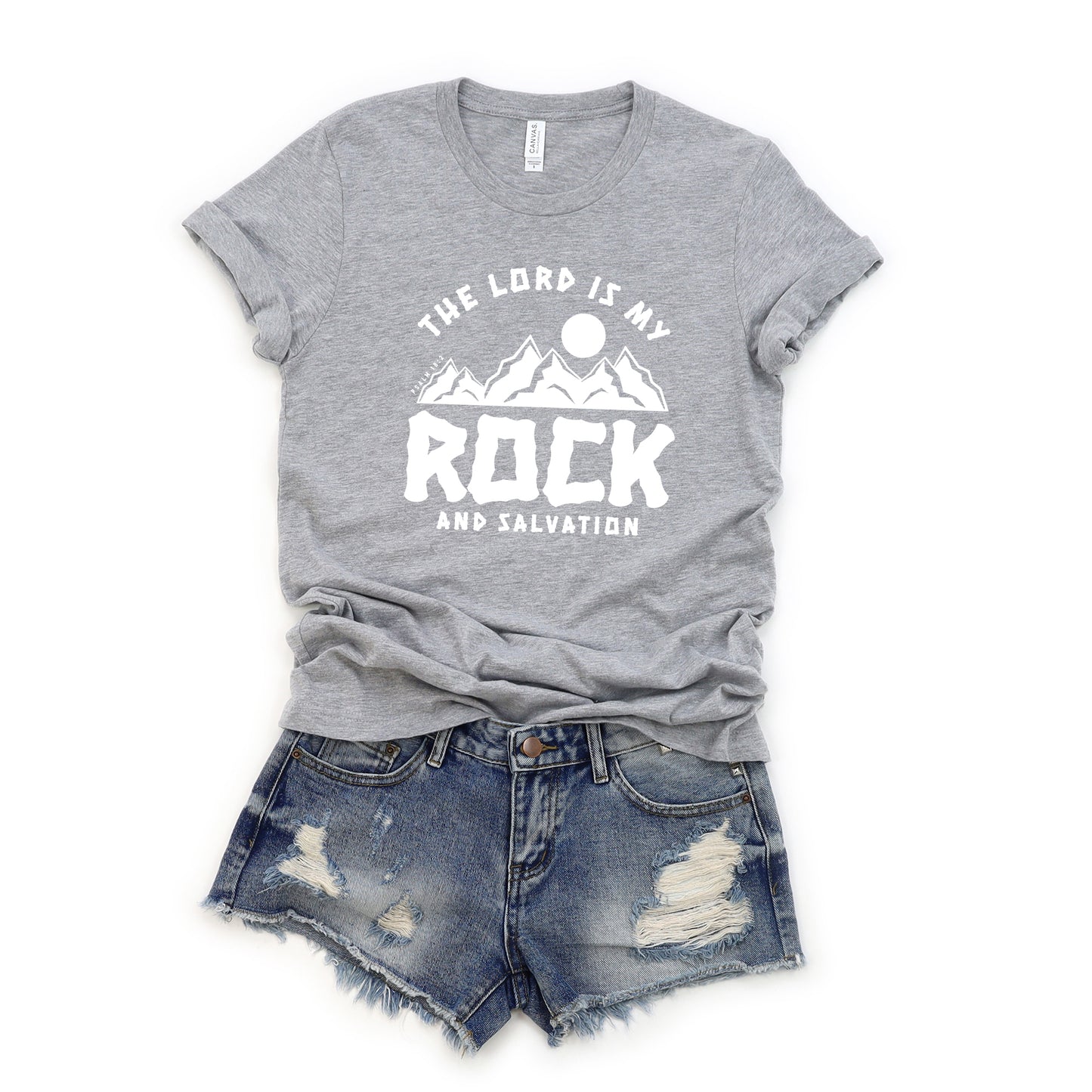 The Lord Is My Rock | Short Sleeve Crew Neck