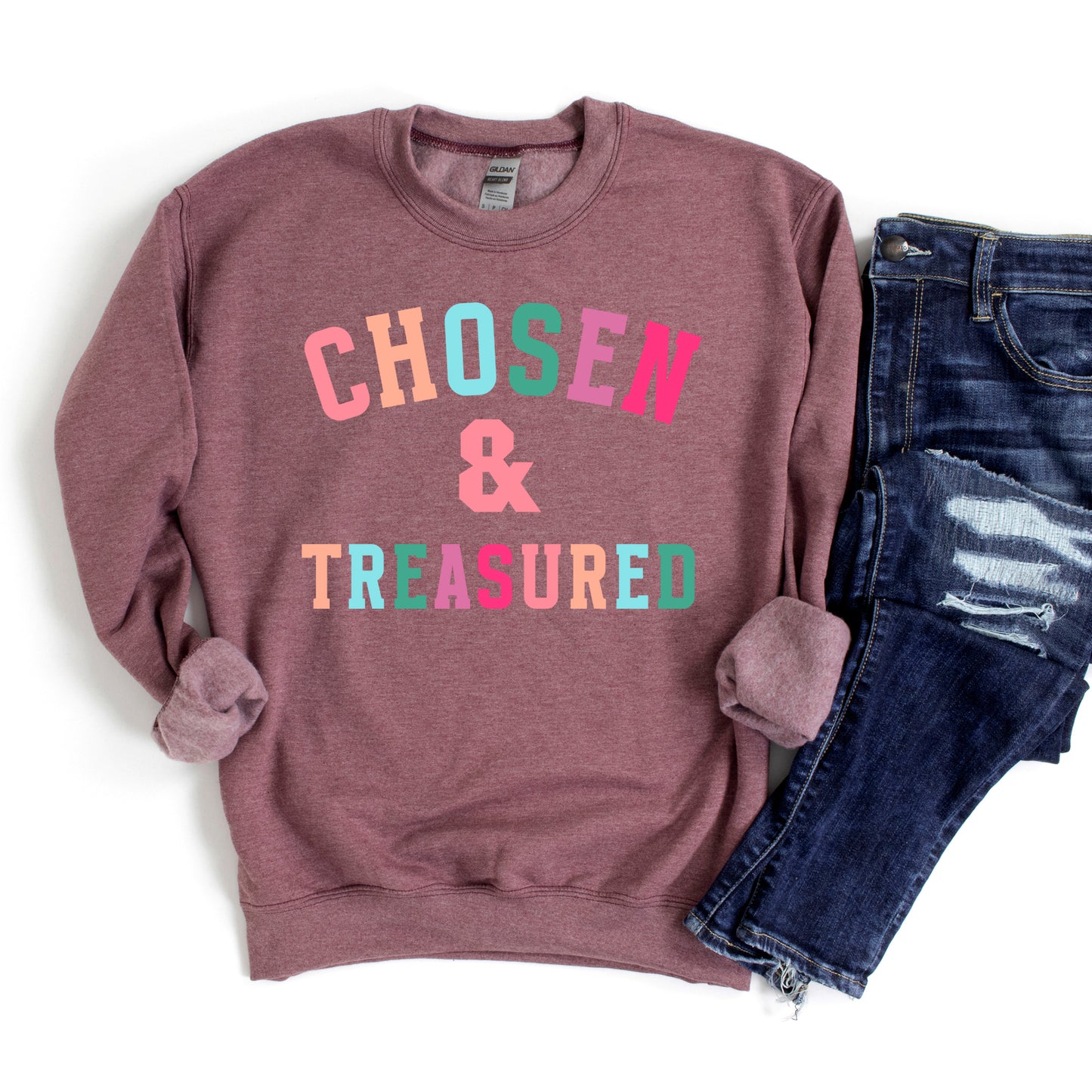 Chosen and Treasured | Graphic Sweatshirt