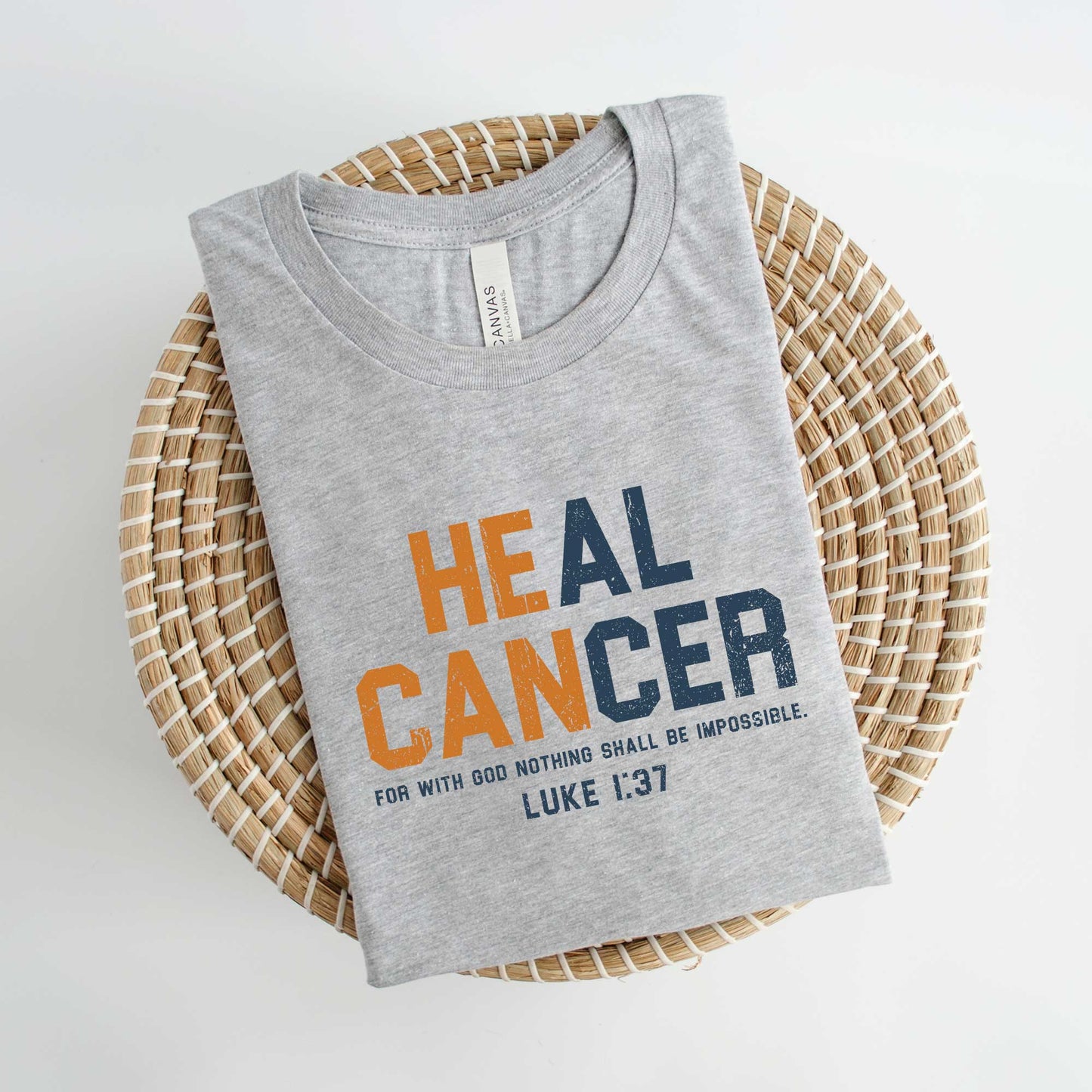Heal Cancer | Short Sleeve Crew Neck