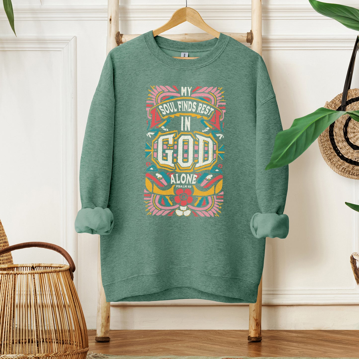 My Soul Finds Rest| Graphic Sweatshirt