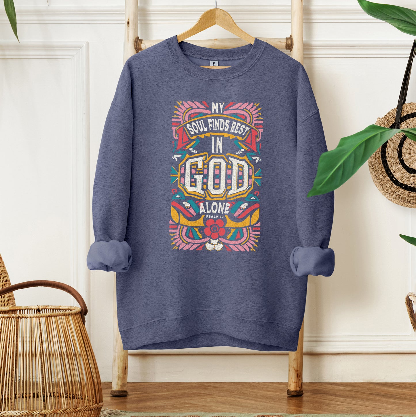 My Soul Finds Rest| Graphic Sweatshirt
