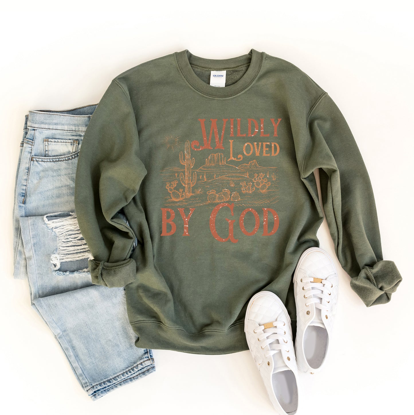 Wildly Loved Cactus | Sweatshirt
