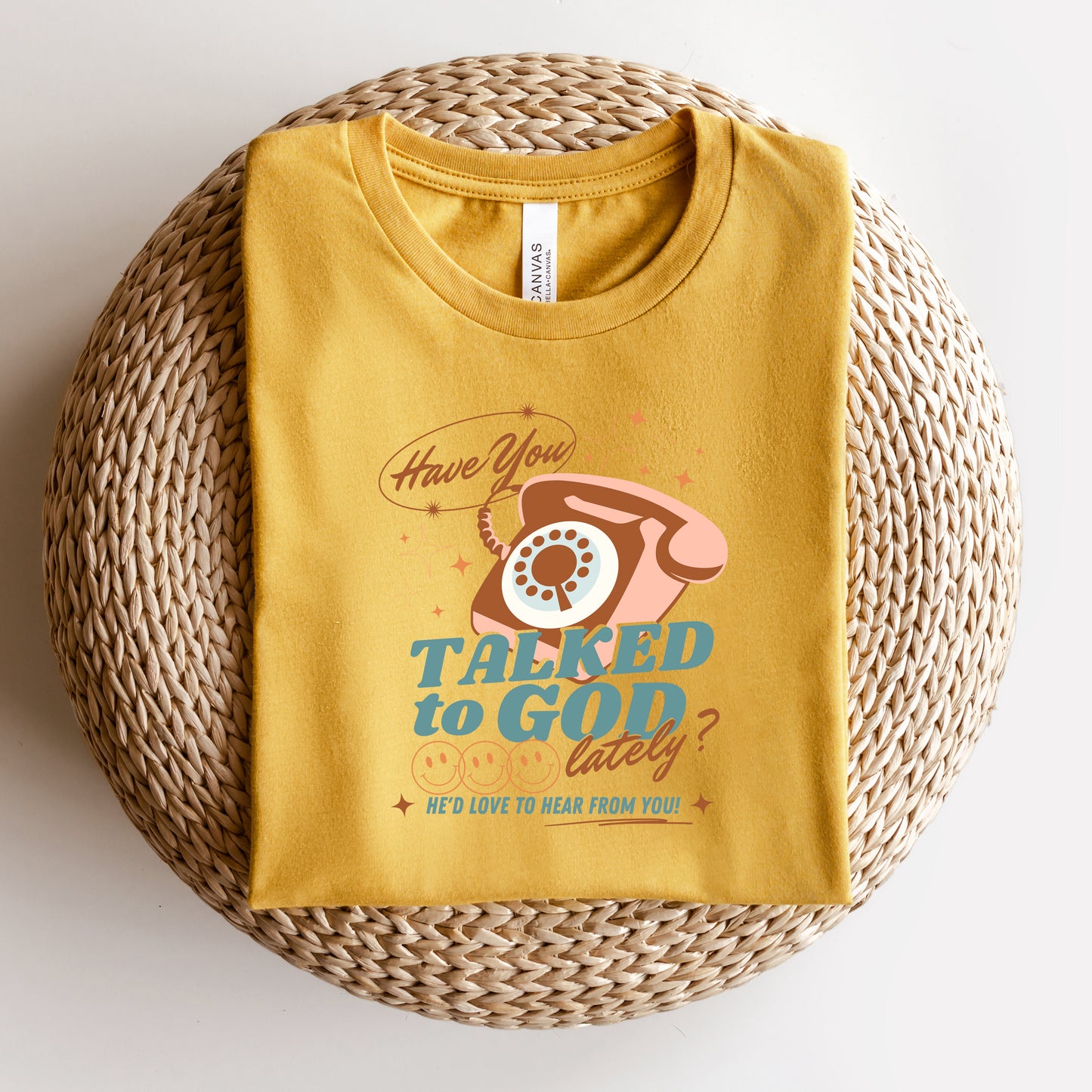 Talked To God Lately | Short Sleeve Crew Neck