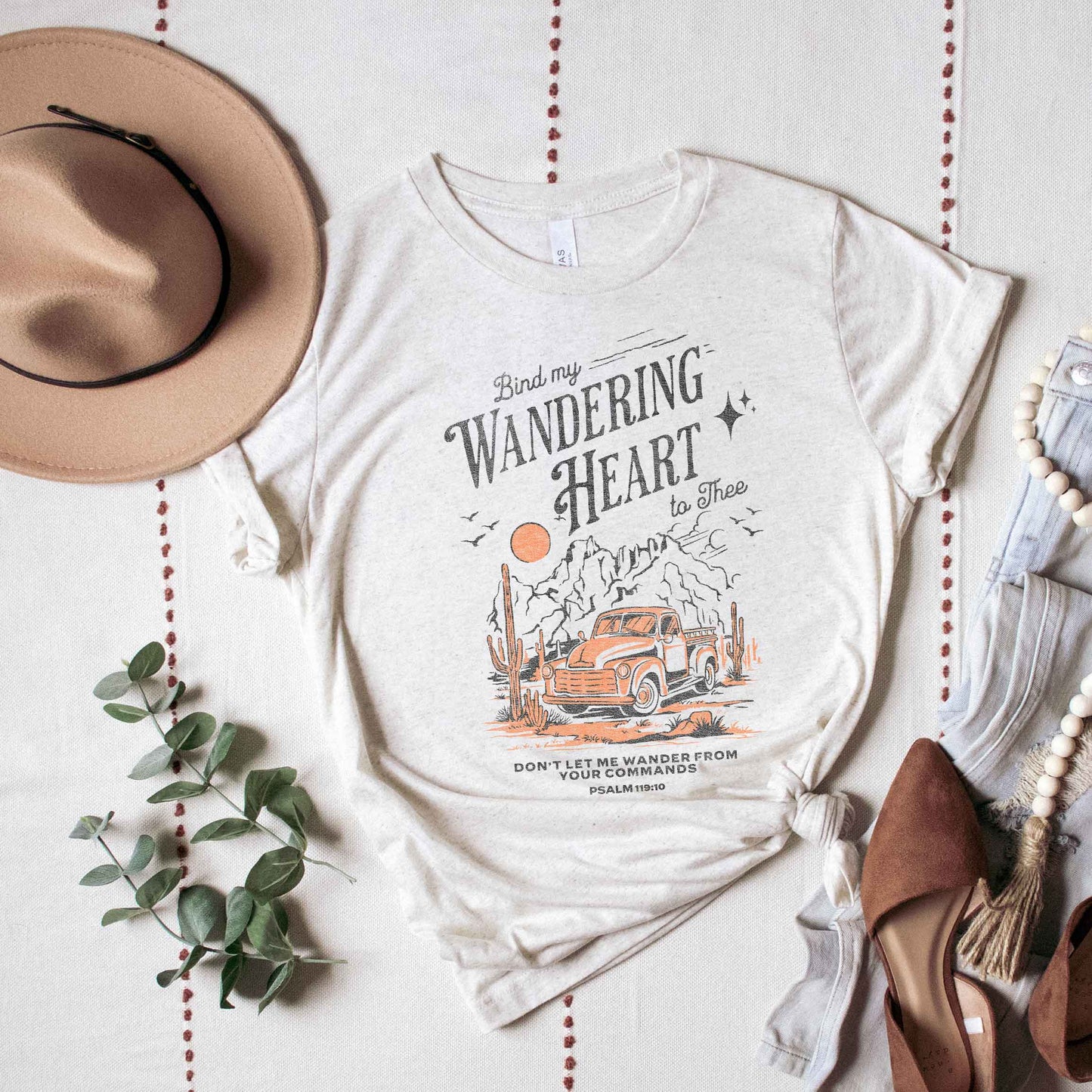 Bind My Wandering Heart | Short Sleeve Crew Neck