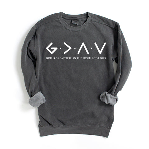 God Is Greater | Garment Dyed Sweatshirt