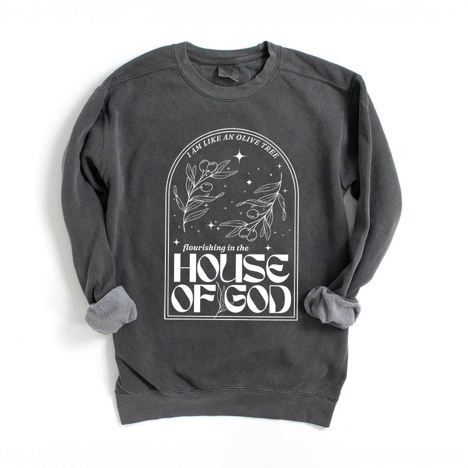 House Of God | Garment Dyed Sweatshirt