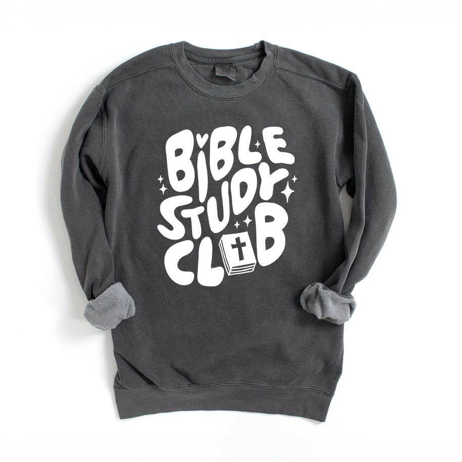 Bible Study Club | Garment Dyed Sweatshirt