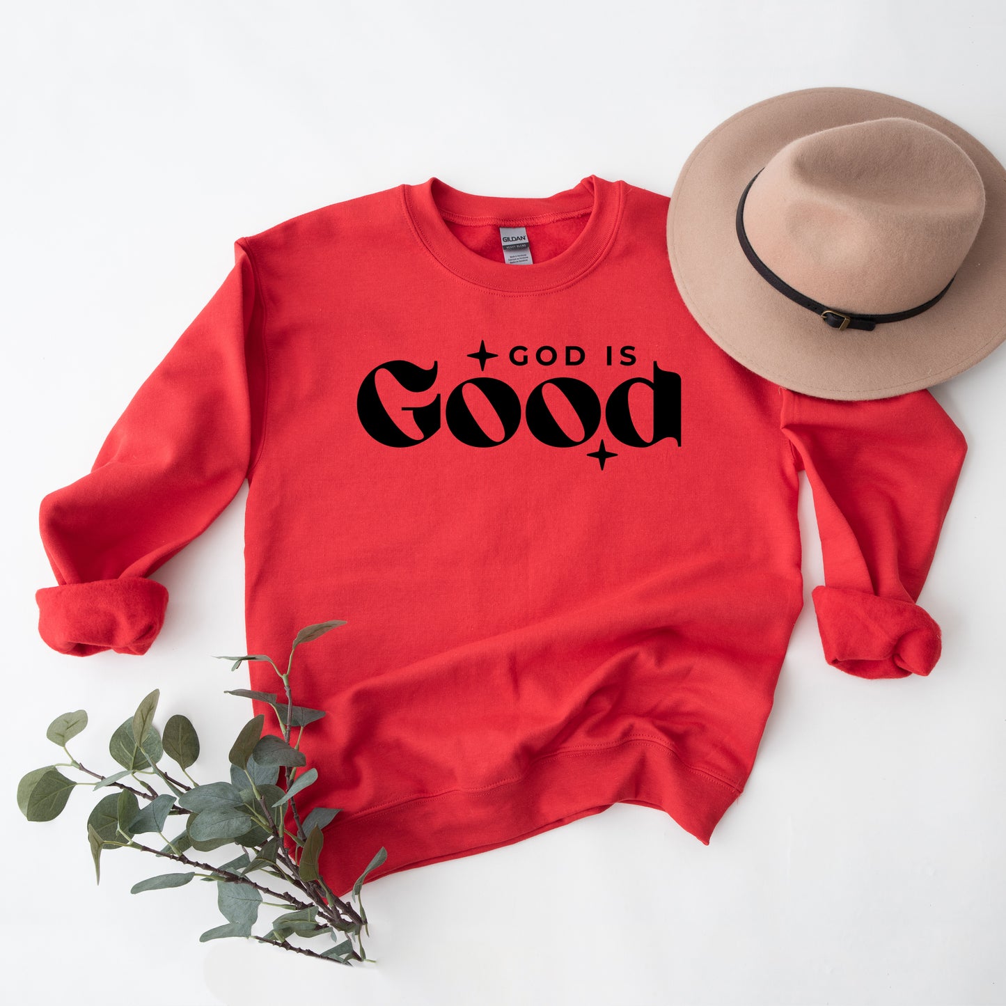 God is Good Bold | Graphic Sweatshirt