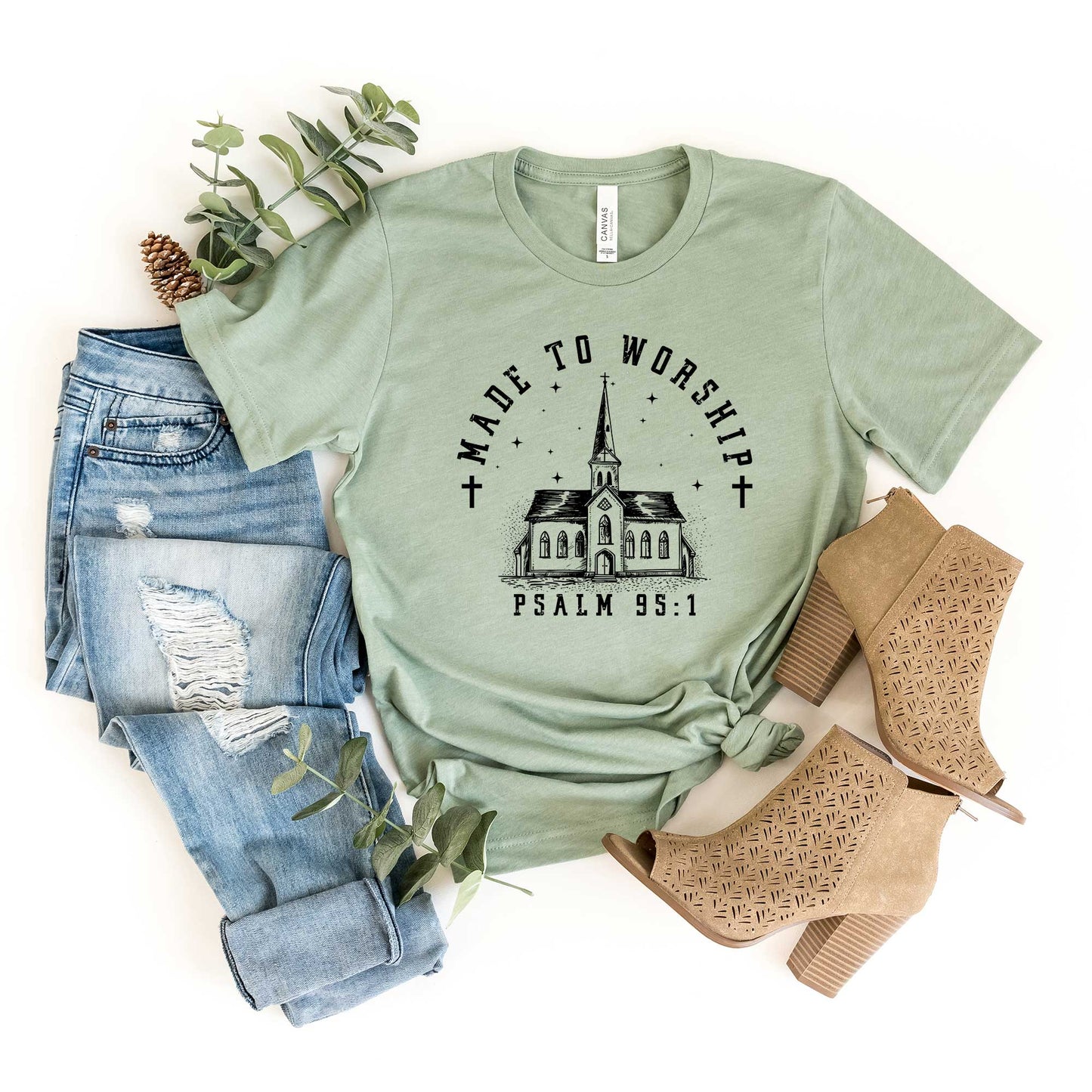 Made To Worship Psalm | Short Sleeve Crew Neck