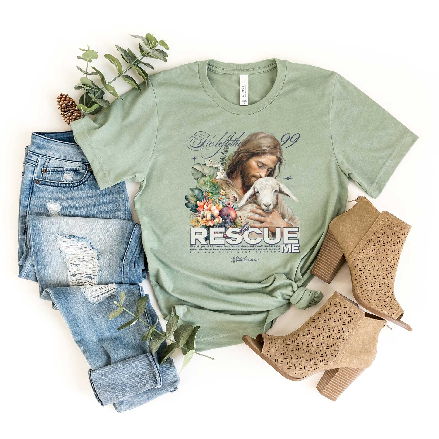He Left The 99 | Short Sleeve Crew Neck