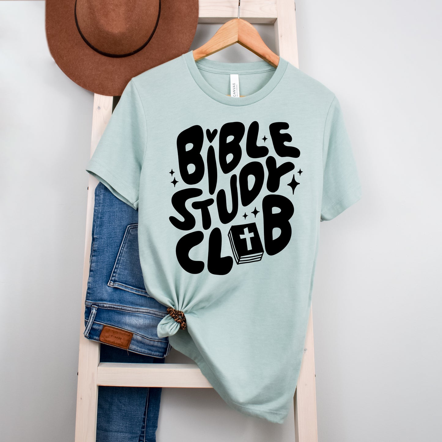 Bible Study Club | Short Sleeve Crew Neck
