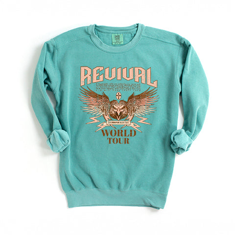 Revival World Tour | Garment Dyed Sweatshirt