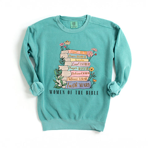 Women Of The Bible | Garment Dyed Sweatshirt