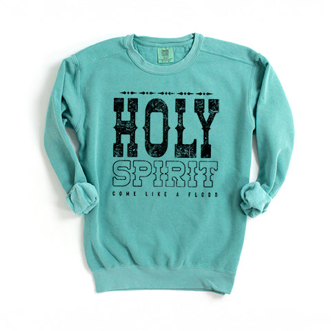 Holy Spirit Flood | Garment Dyed Sweatshirt