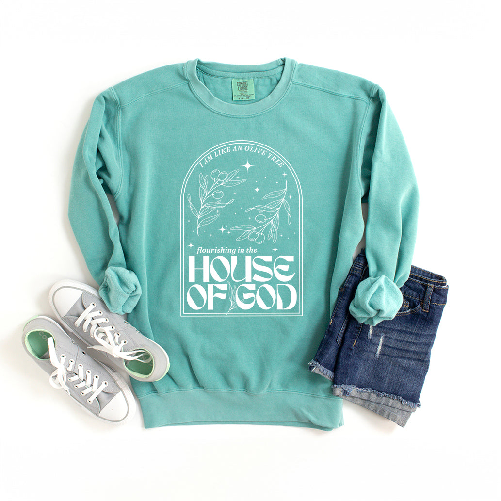 House Of God | Garment Dyed Sweatshirt