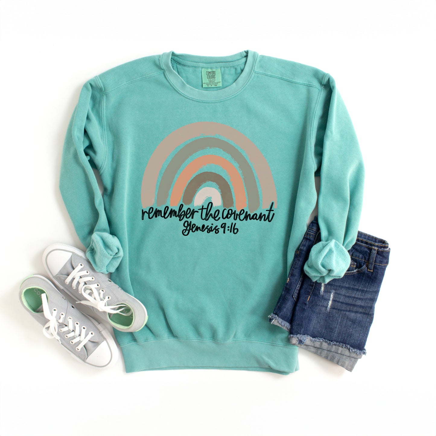 Remember The Covenant | Garment Dyed Sweatshirt