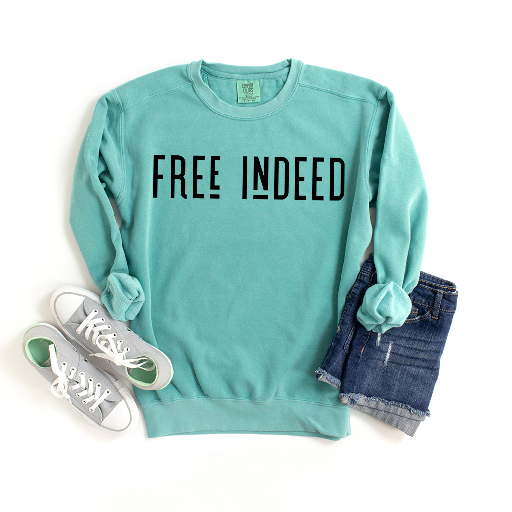 Free Indeed | Garment Dyed Sweatshirt