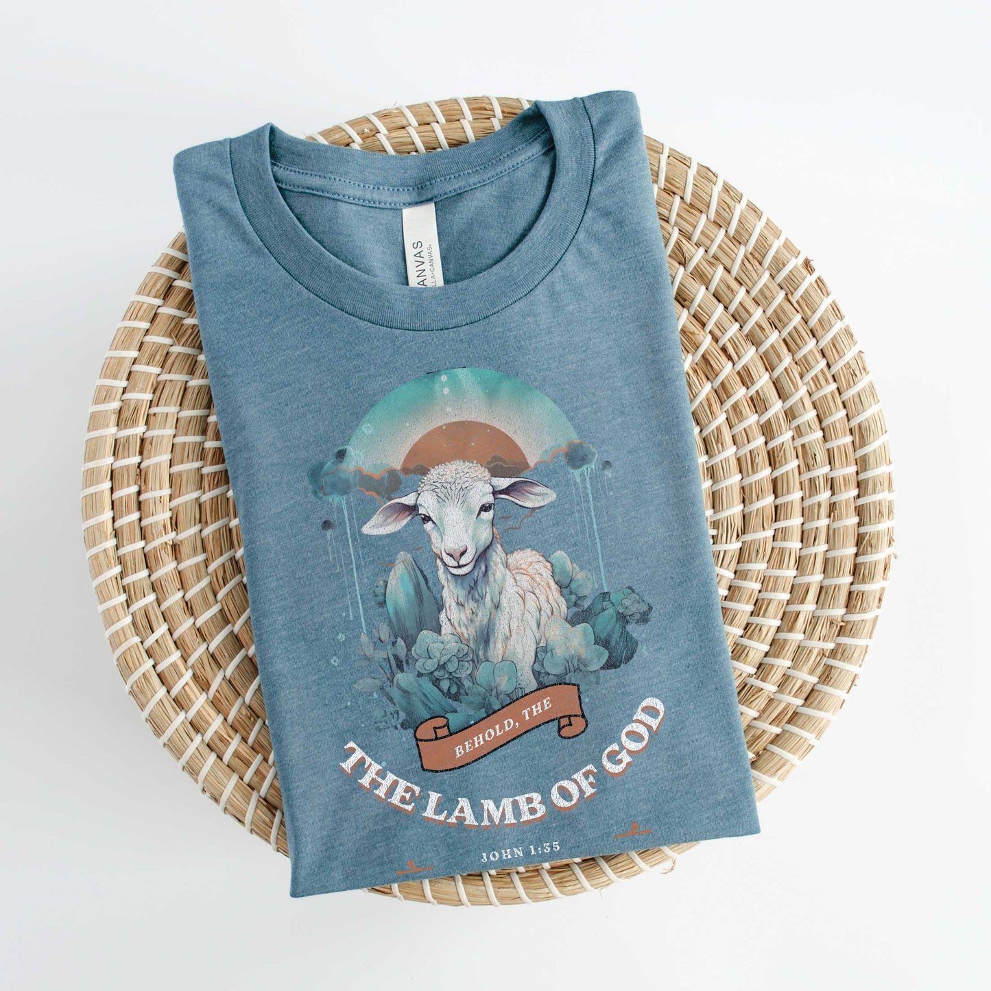 Lamb Of God | Short Sleeve Graphic Crew Neck
