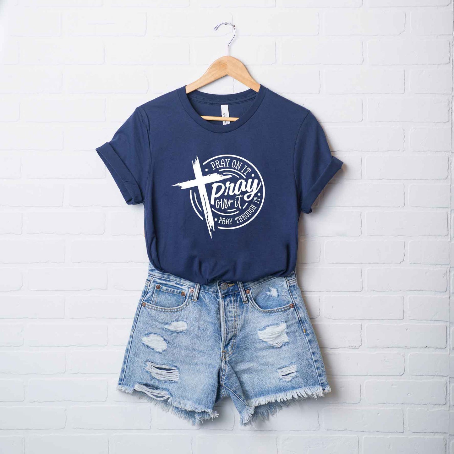 Pray Over it | Short Sleeve Crew Neck