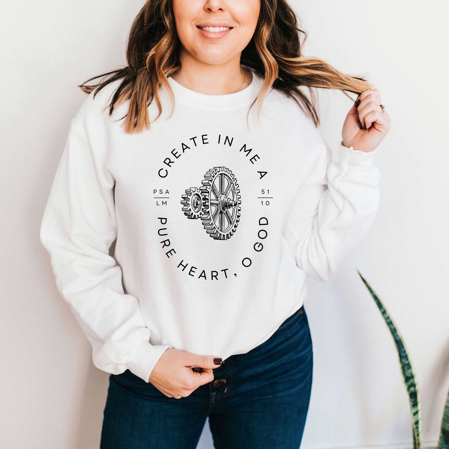 Pure Heart O God | Graphic Sweatshirt