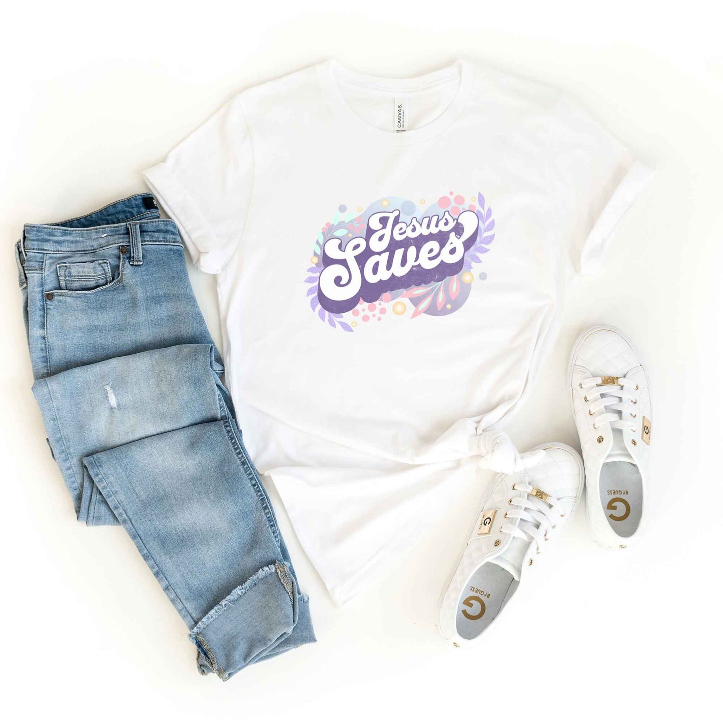 Jesus Saves | Short Sleeve Crew Neck
