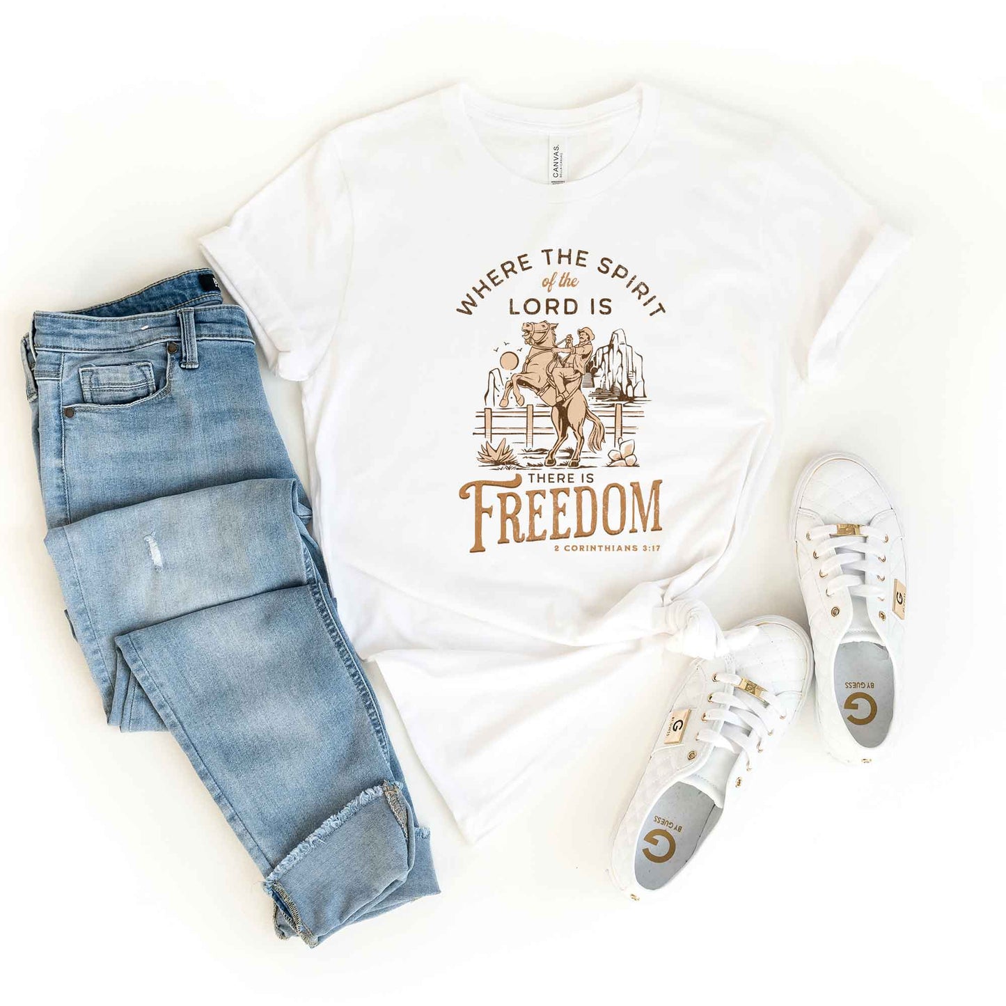 Spirit of the Lord Freedom | Short Sleeve Crew Neck