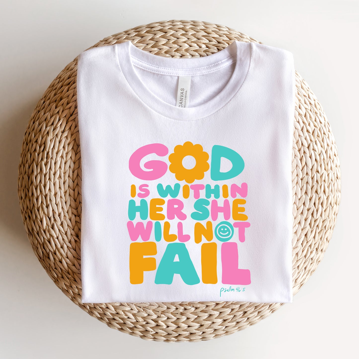 She Will Not Fail | Short Sleeve Crew Neck