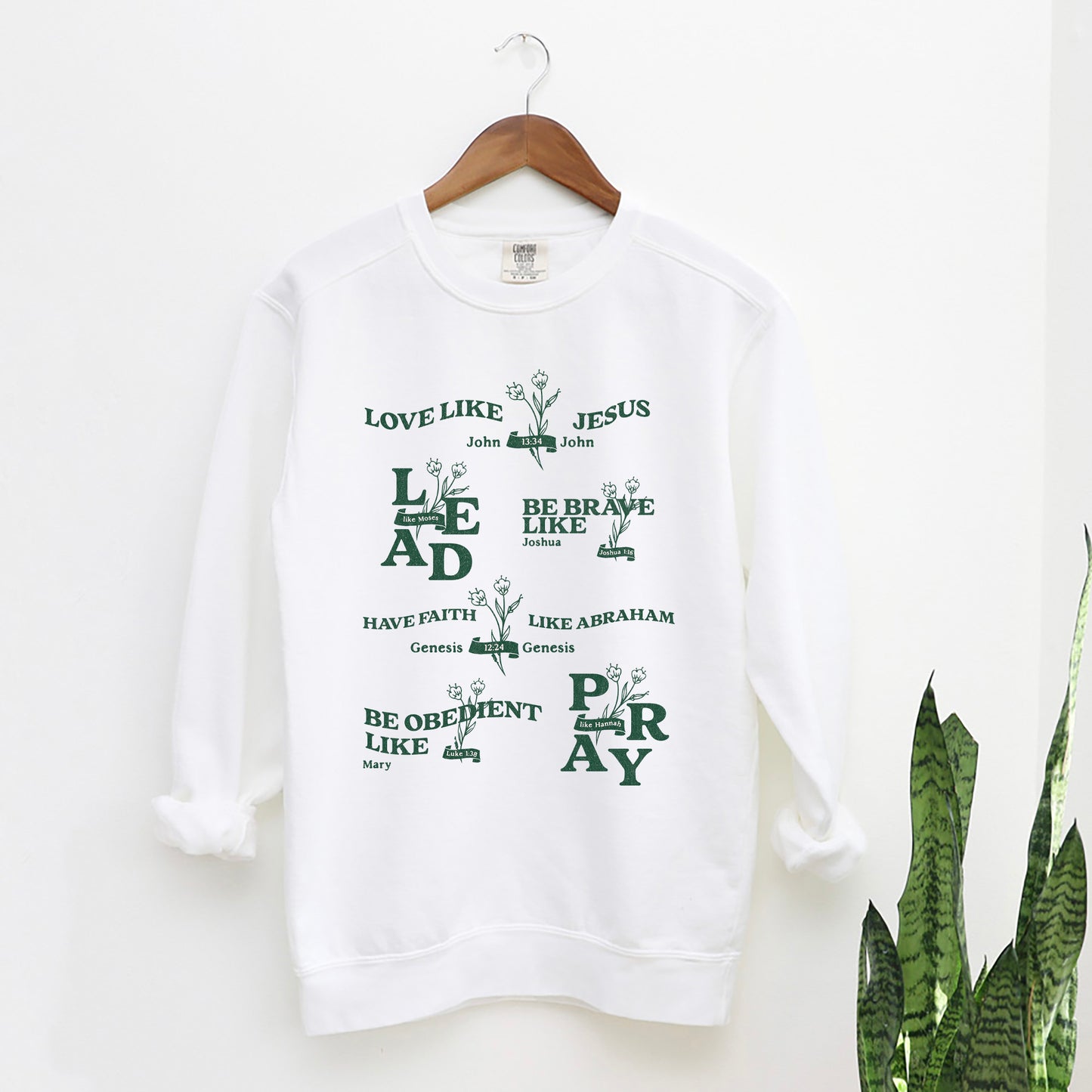 Bible Figures | Garment Dyed Sweatshirt
