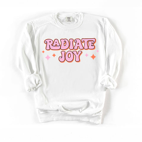 Radiate Joy | Garment Dyed Sweatshirt