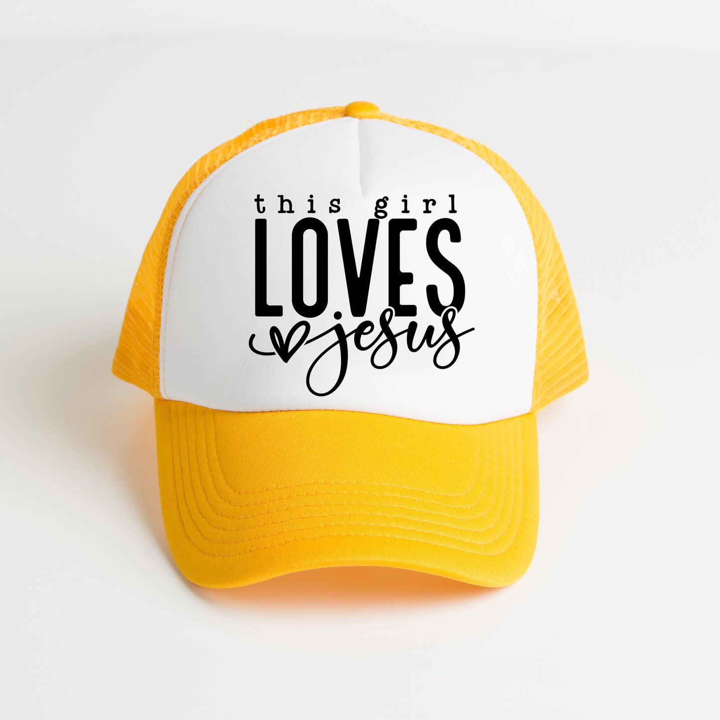 This Girl Loves Jesus | Foam Trucker Hat