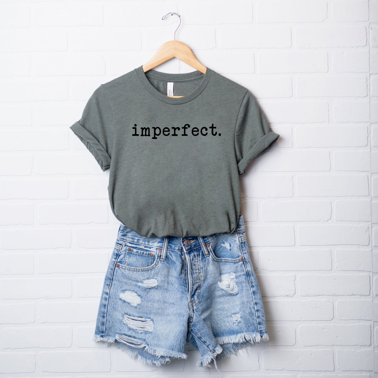 Imperfect | Short Sleeve Crew Neck