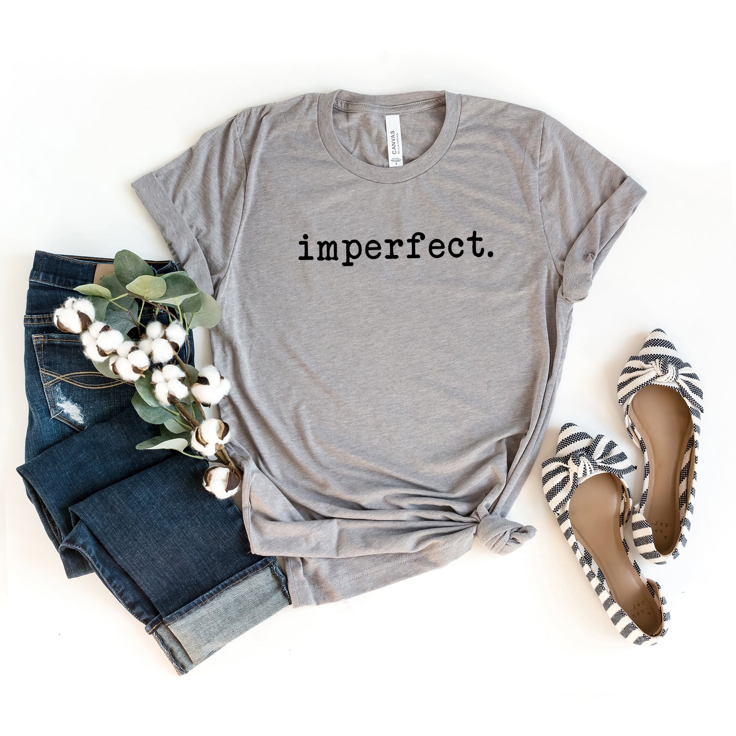 Imperfect | Short Sleeve Crew Neck