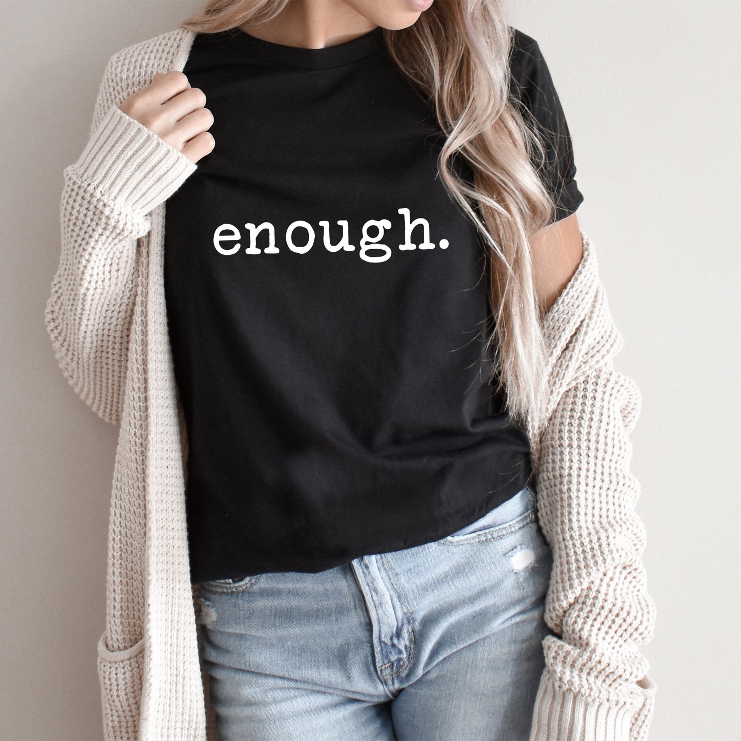 Enough | Short Sleeve Crew Neck