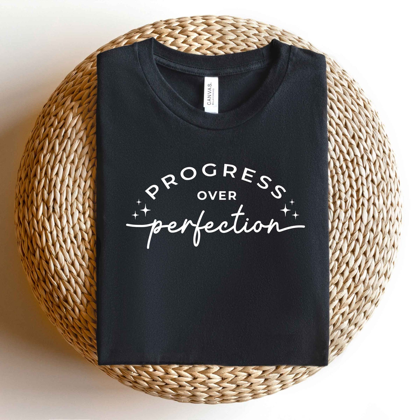 Progress Over Perfection | Short Sleeve Crew Neck