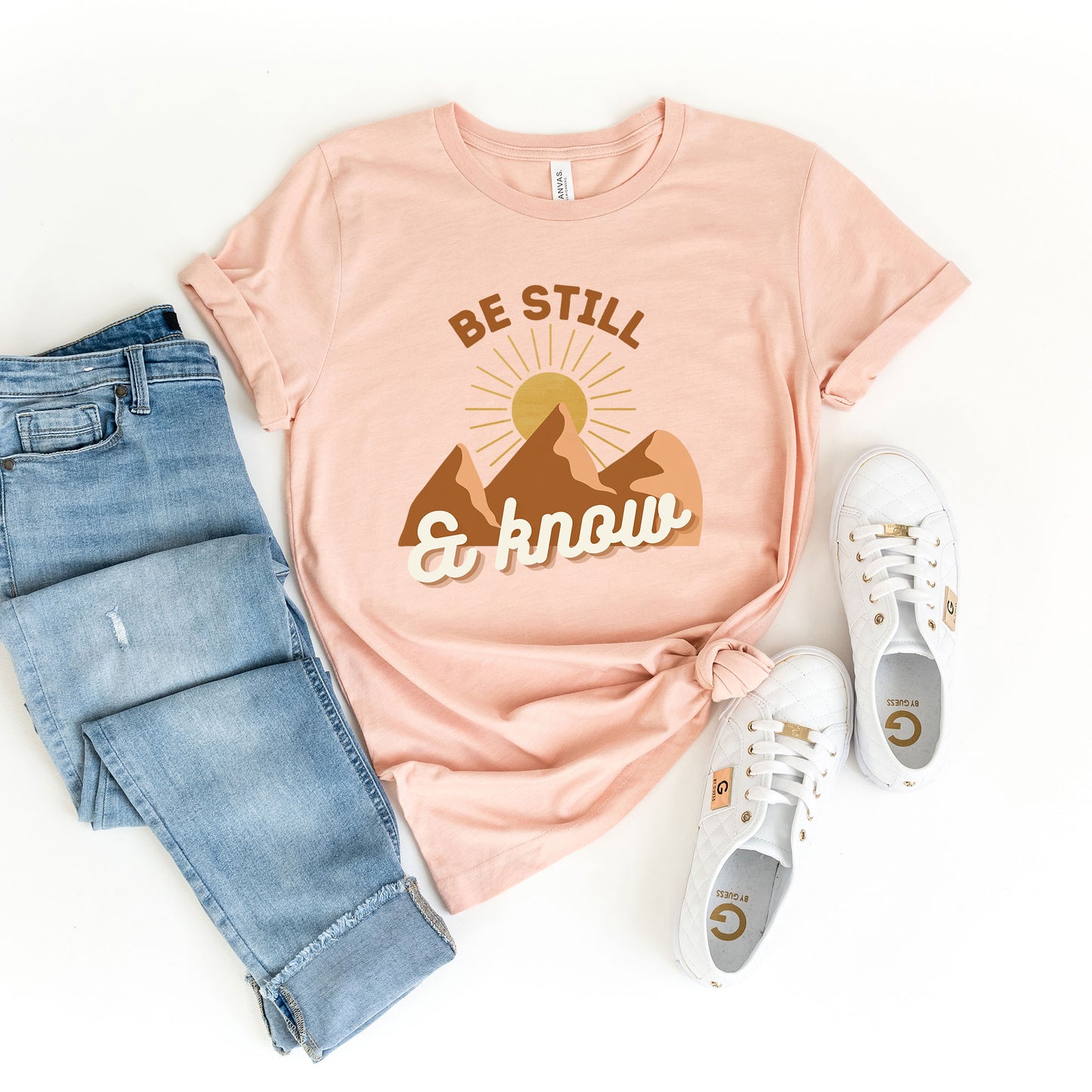 Be Still And Know Mountains | Short Sleeve Crew Neck