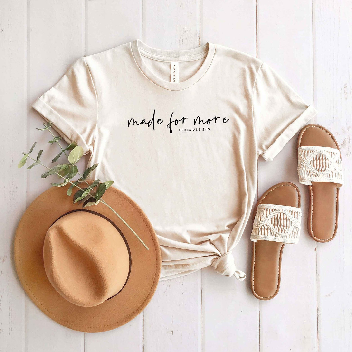 Made For More Scripture | Short Sleeve Crew Neck