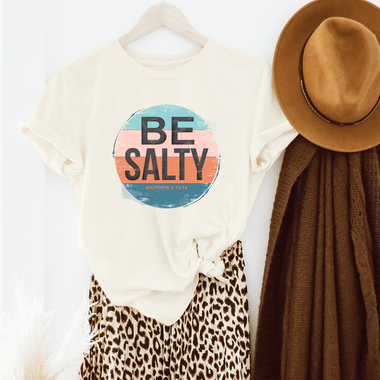 Retro Be Salty | Short Sleeve Crew Neck