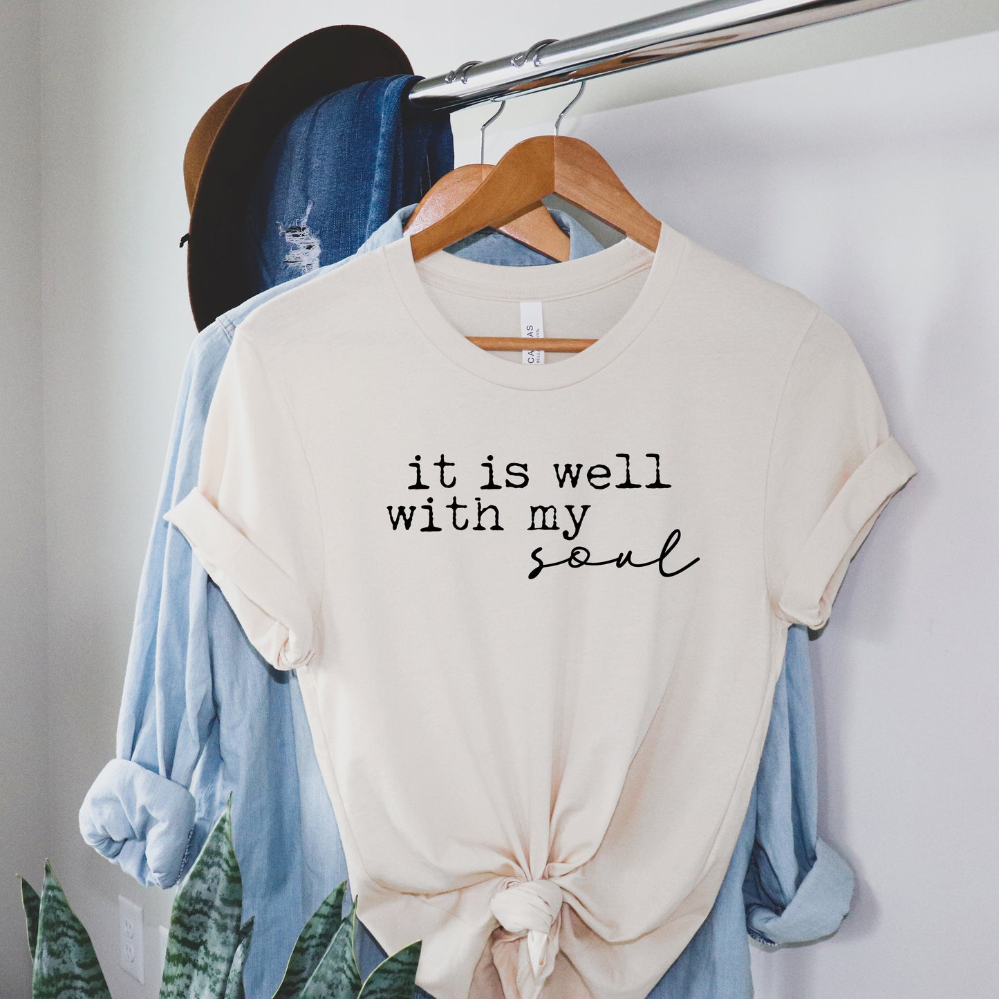 It Is Well With My Soul | Short Sleeve Crew Neck