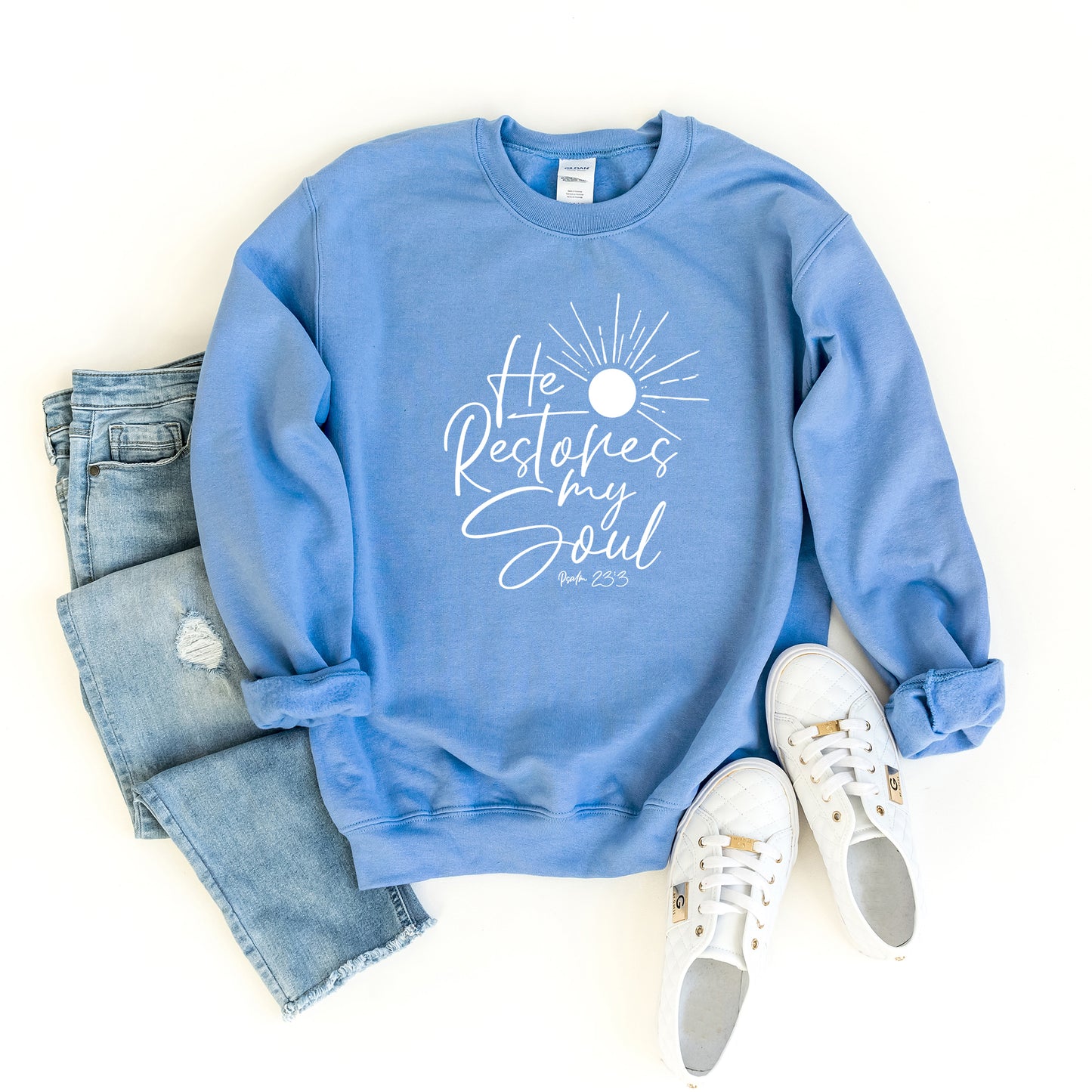 He Restores My Soul | Sweatshirt