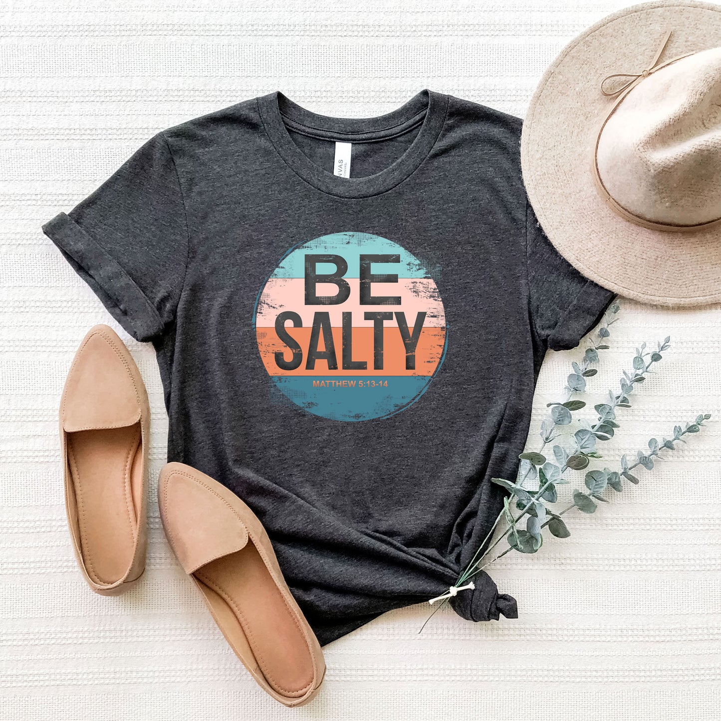 Retro Be Salty | Short Sleeve Crew Neck