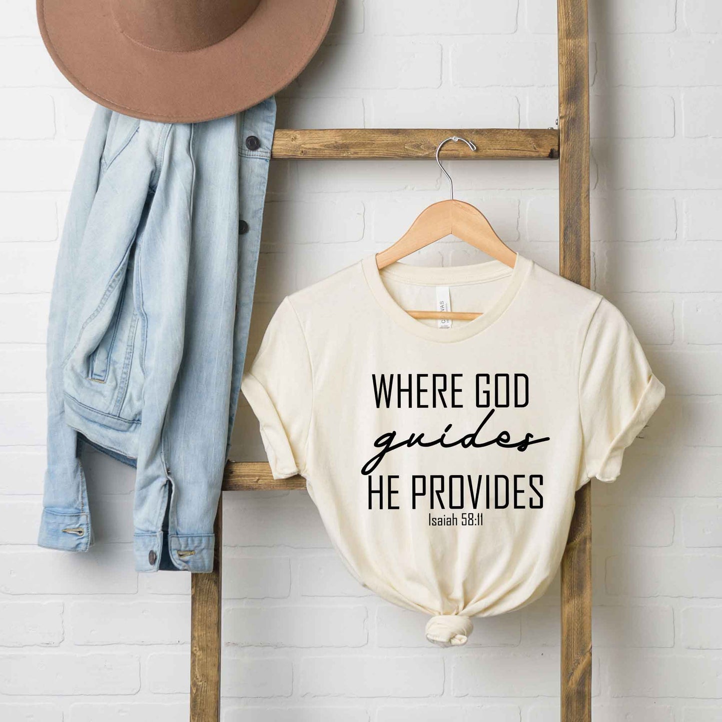 God Provides | Short Sleeve Crew Neck