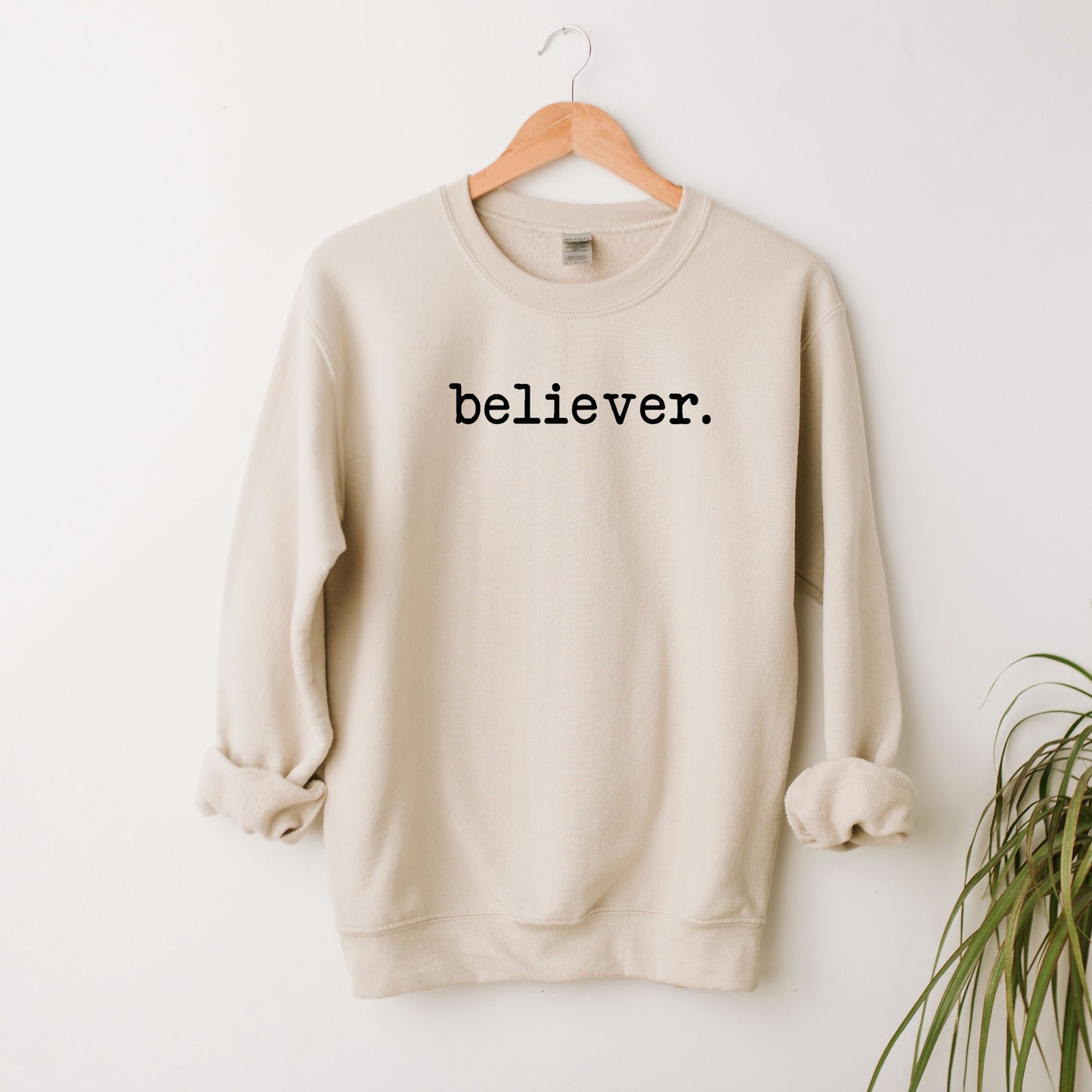Believer Typewriter | Sweatshirt