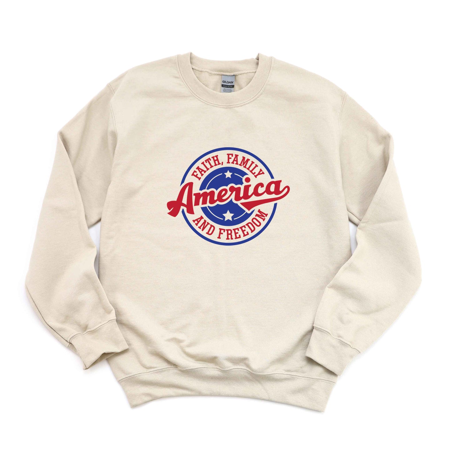Faith Family Freedom America | Sweatshirt