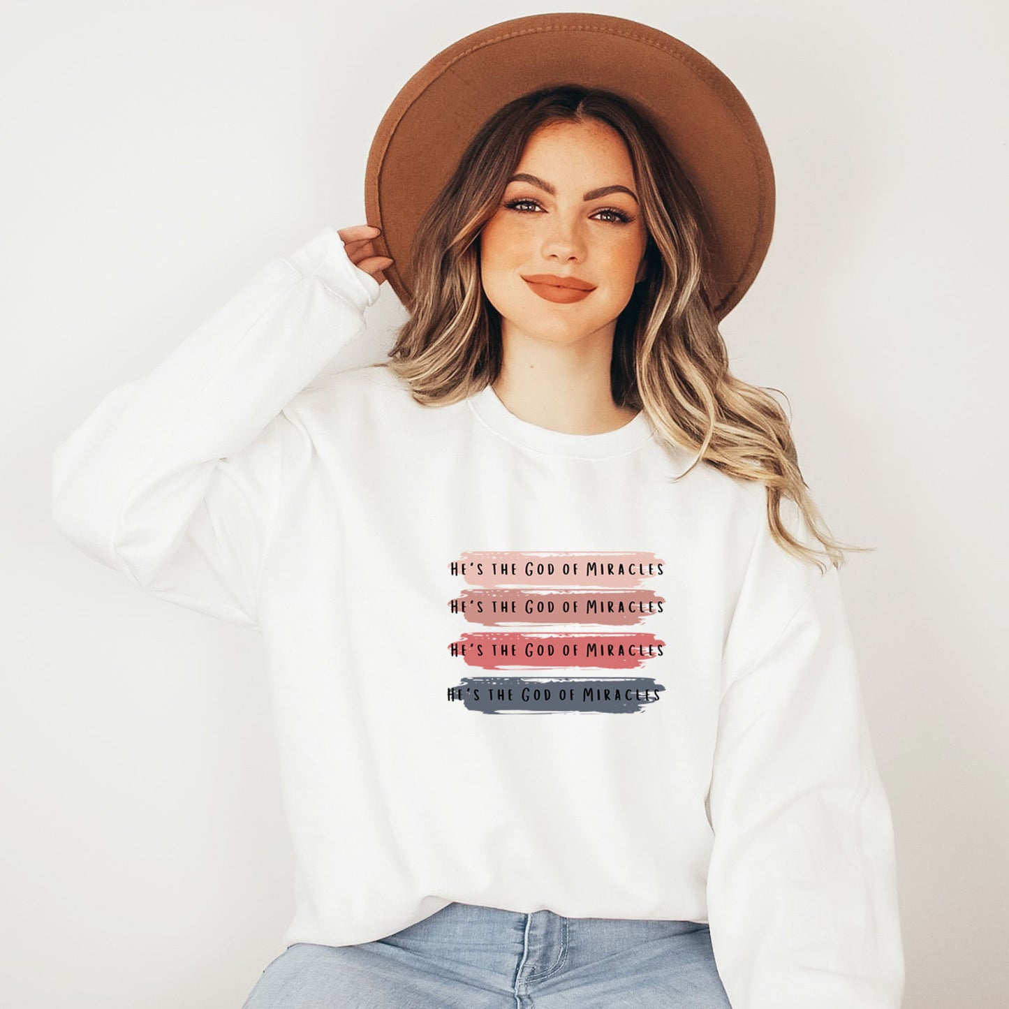 He Is The God Of Miracles | Sweatshirt