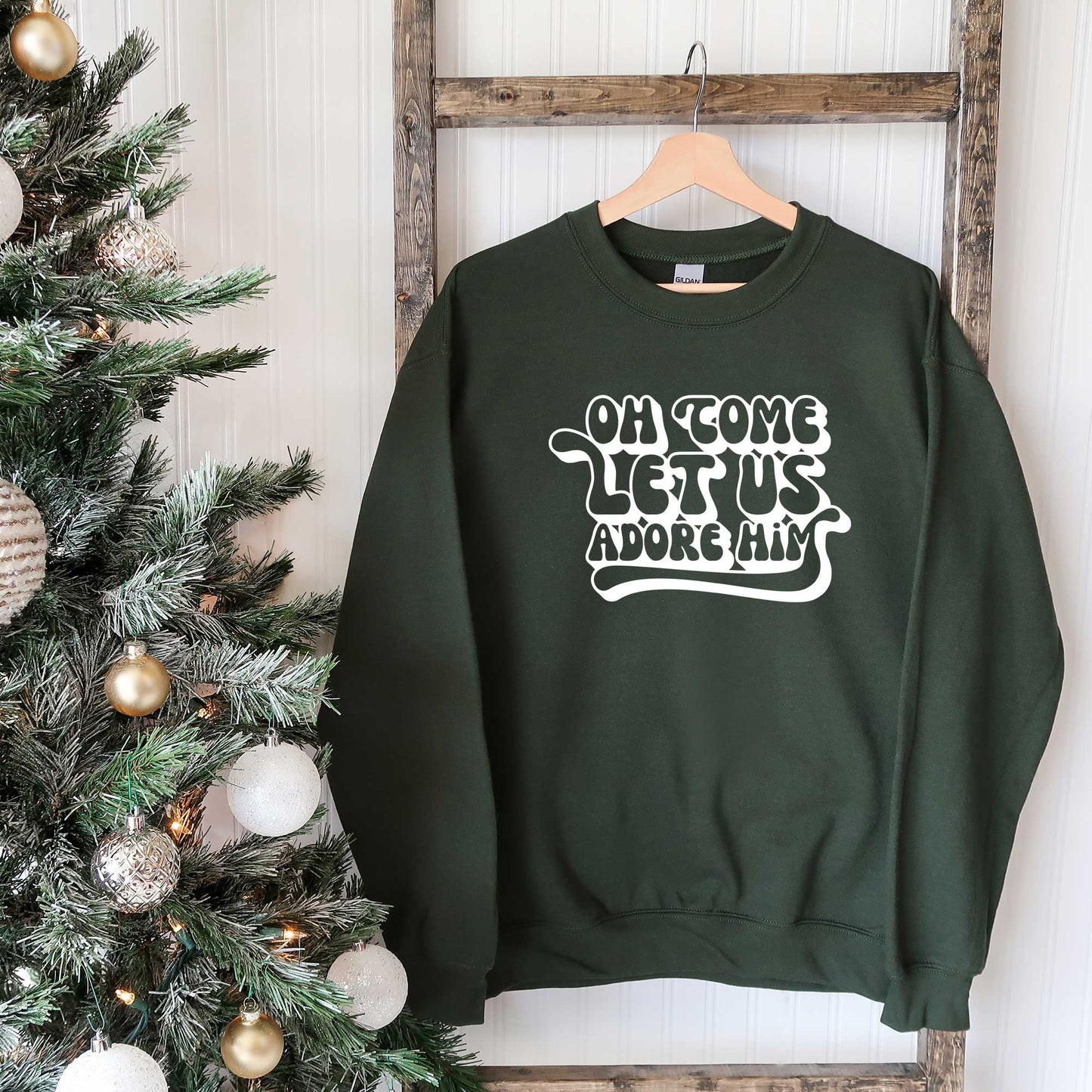 Retro Adore Him | Sweatshirt